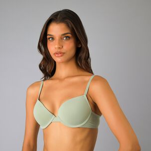 Pack 2x Sosten Balconet Push Up Micro Flores Mujer 25634-275